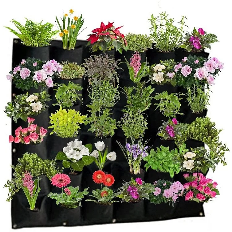 Pocket vertical garden planter