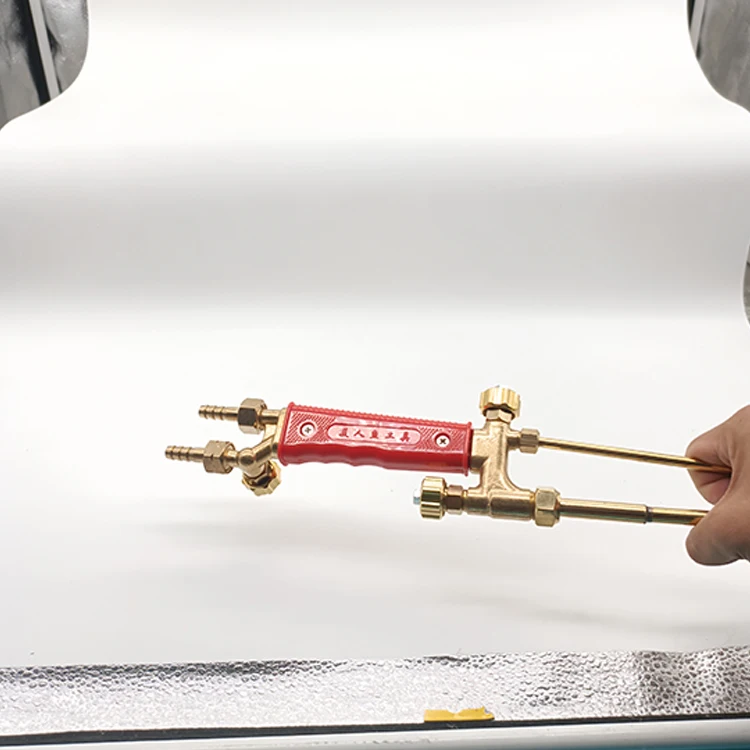 Brass Tube Oxyacetylene Mini Cutting Torch Welding Holder Gas Gun