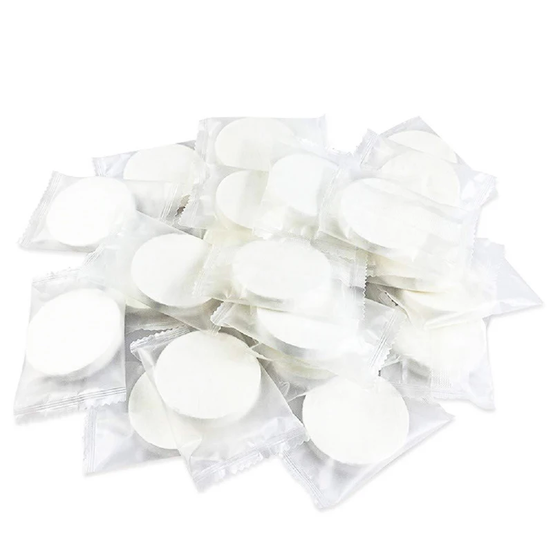 Одноразовое дорожное мини-полотенце из 100% вискозы, сжатые полотенца для лица