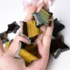 Yellow Blue Tiger Eye Star