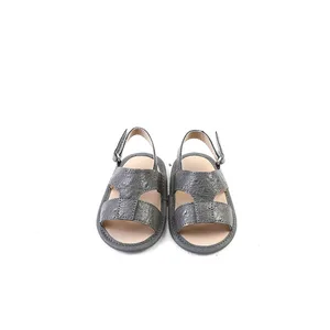 Babyhappy Fancy Skidproof Wholesale Lightweight Durable Shoes PU Leather Baby Sandals