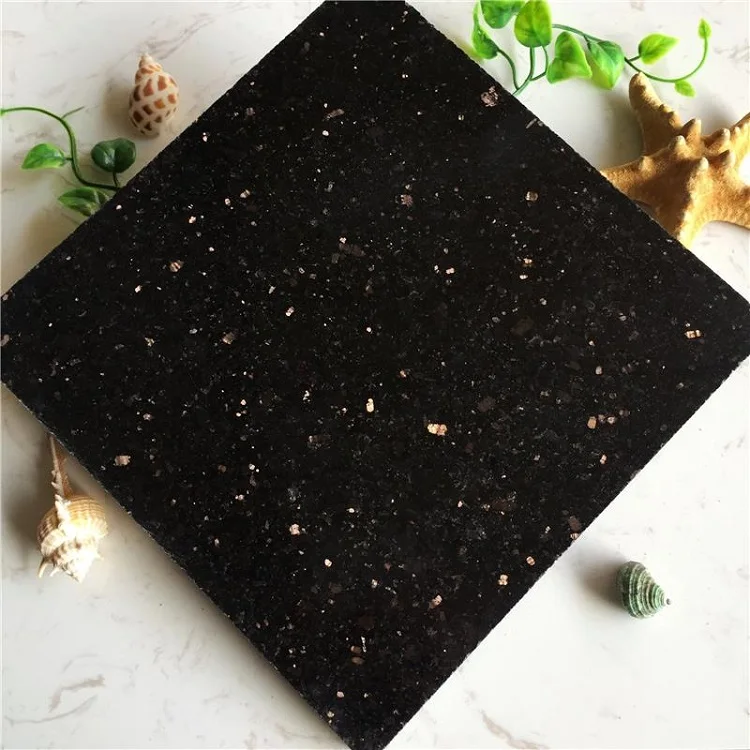Black Galaxy Granite Dining Table