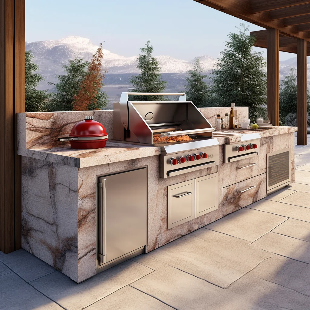 Custom Garden Modular Appliances Built in Stainless Steel Outdoor ...