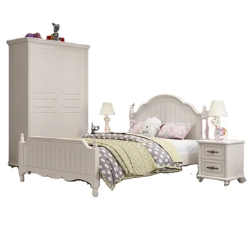 Supplier Classic Standard Modern Wood Beds Bed Room Bedroom Sets Luxury Furniture
