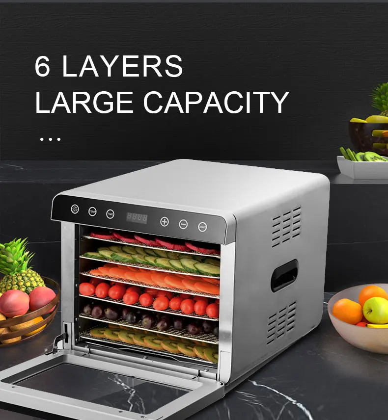 Food dehydrator 6 deals layer