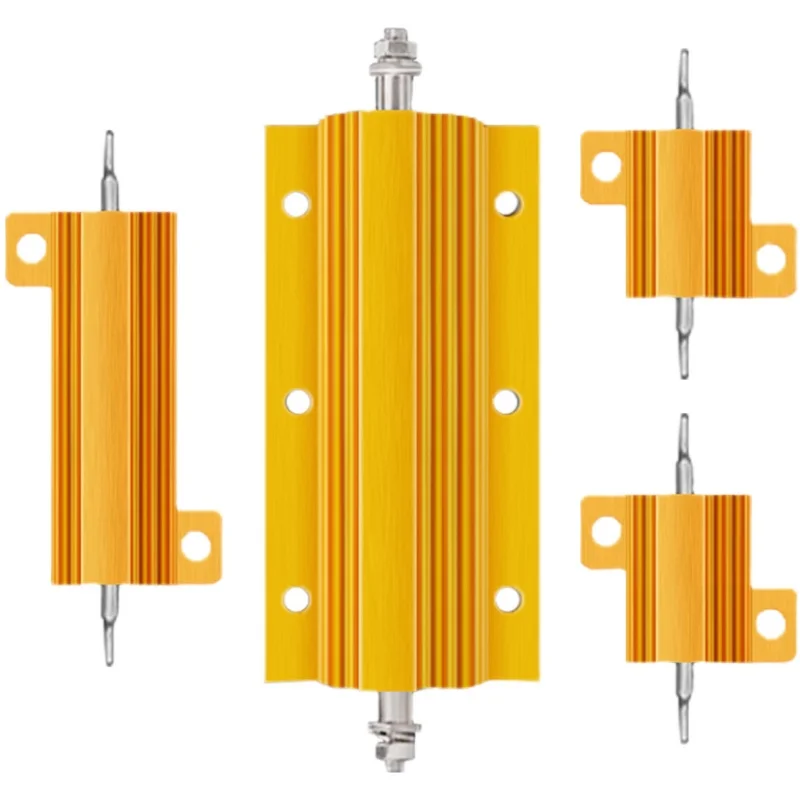Resistori 50W 25 Ohm In Alluminio - Confezione Da 5 Pezzi - Per Illuminazione, Audio E Controlli Industriali - Foto 2