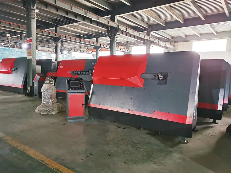 SIDIOU STWQ4-14B New Condition Automatic Rebar Stirrup Bending Machine Carbon Steel Concrete Reinforcing Bars Bender Core Steel