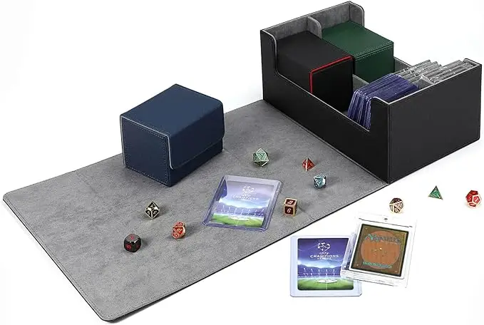 Wholesale Price Custom PU Deck Case for /TCG/Yugioh Collection of Deck  Boxes for Cards for Players