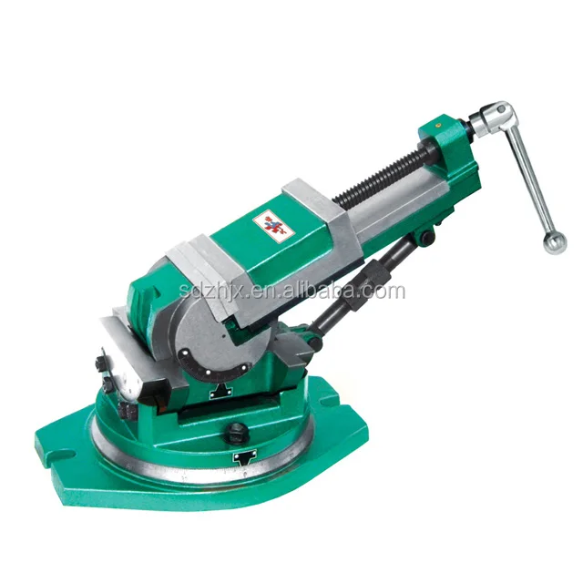 QW125 Universal Tilting Vise 3 Way Angle Rotation Precision Machine Vise