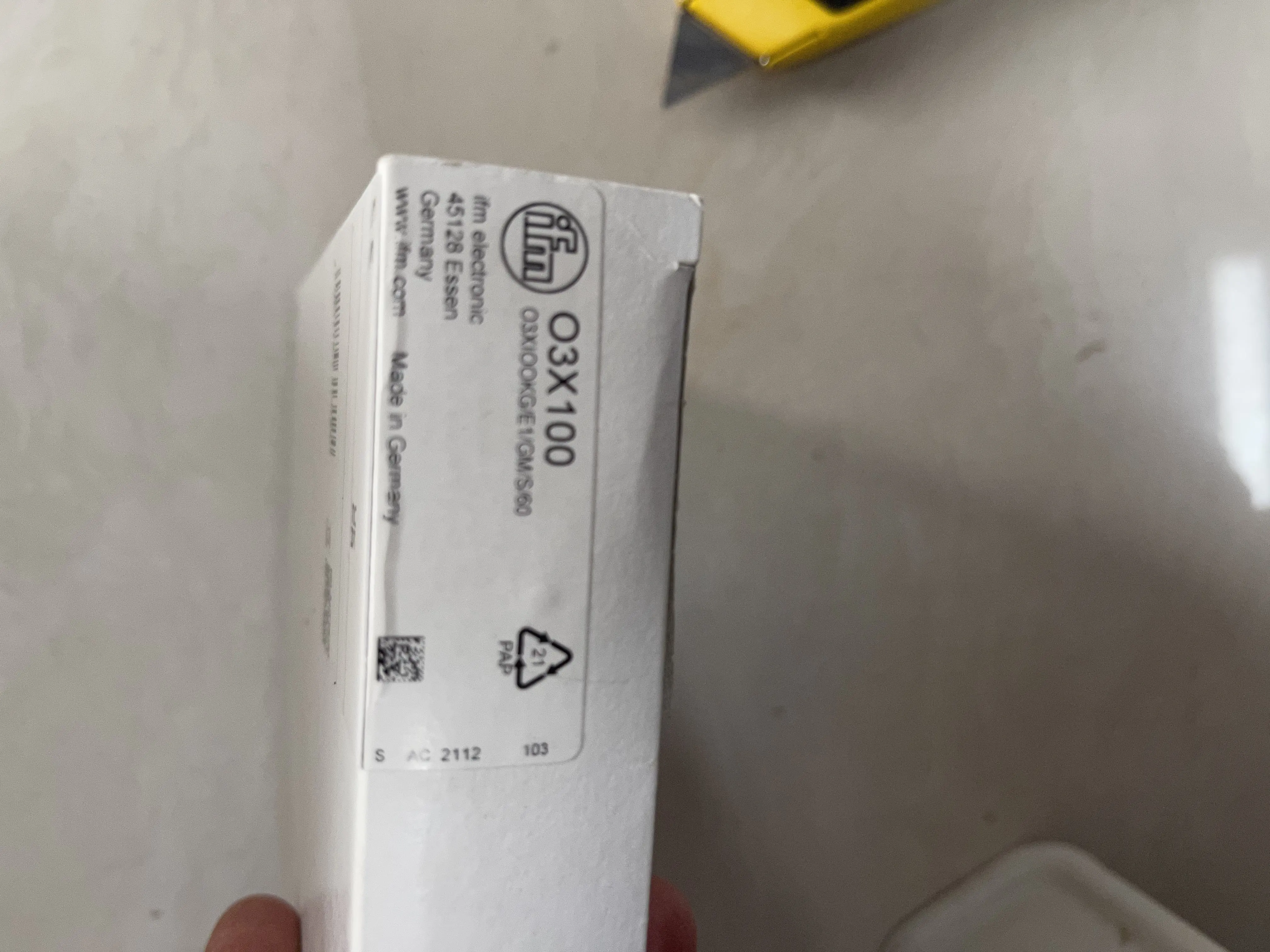 ifm Photoelectric Sensor O3X100