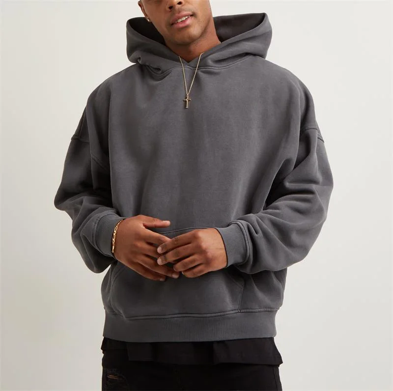 Wholesale Luxury Custom Heavyweight Men Oversized Hoodie Manufacture