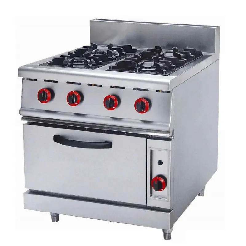 commercial 4 burner gas cooker