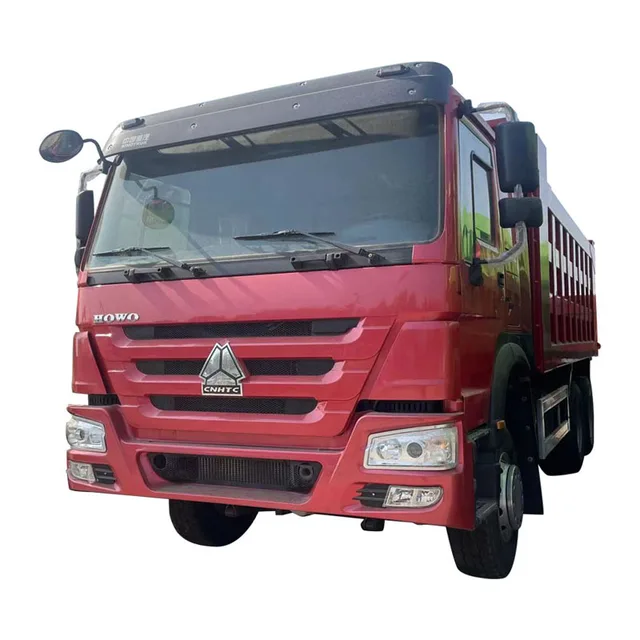 Hot sale used howo export  dump truck 371hp urban construction waste trucks 6x4 heavy duty trucks for sale