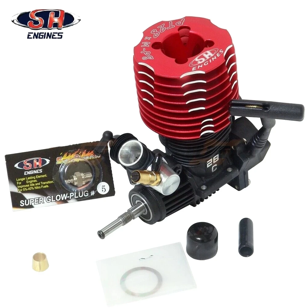 ロ*ー様 SH PT28 XM-P8 28cc 2ストロークエンジン SH-PT28XM RC Car Buggy Truggy Nitro Engine Taiwan Imports