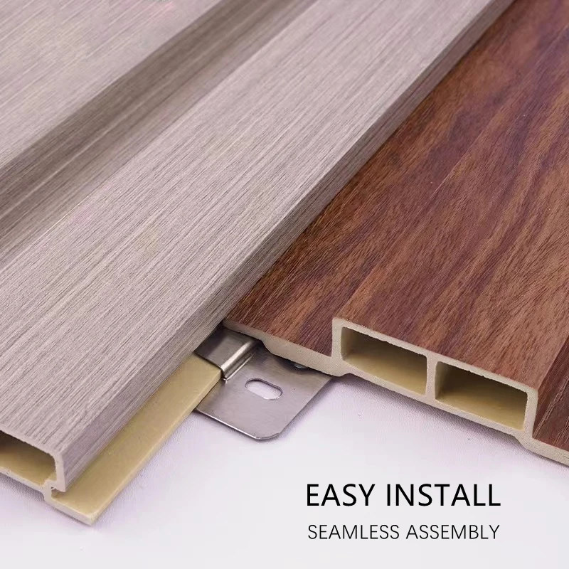 product plastic wood composite materials used wall panelling prefabricated house and wall panels sale white customize pvc building plate-15