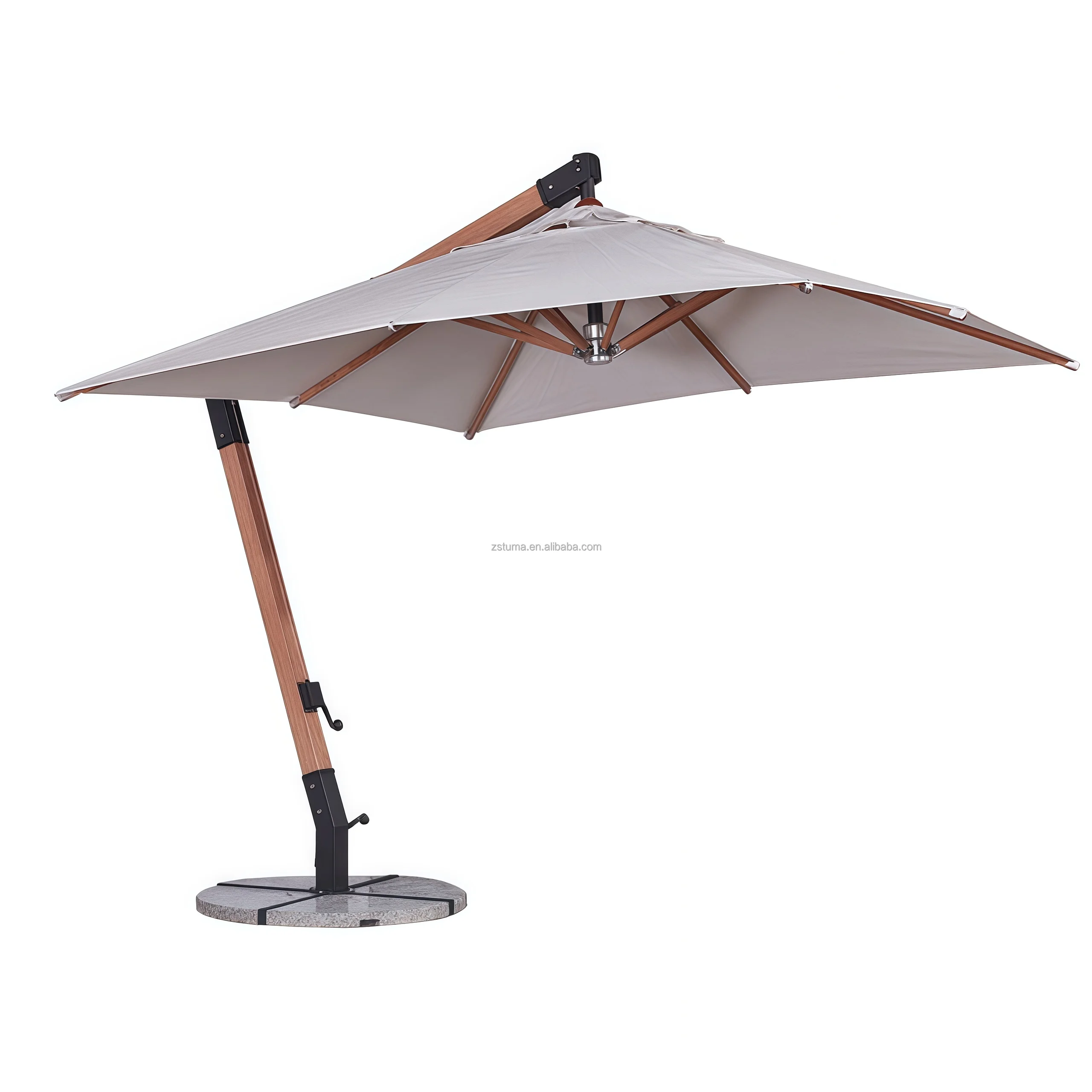 11' cantilever patio umbrella with base costco Garden Winds Replacement Canopy Top for Costco Square Umbrella