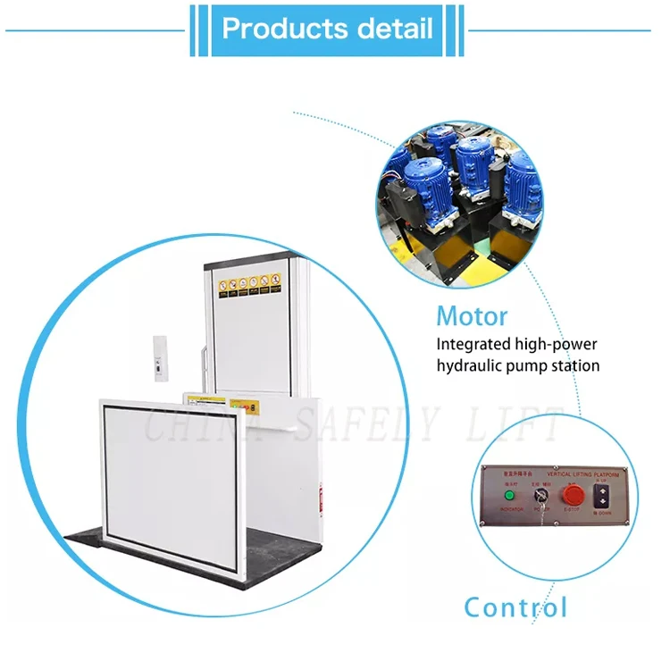 Wheelchair Lift Passenger Lift Wheelchair Elevator Home Lift For