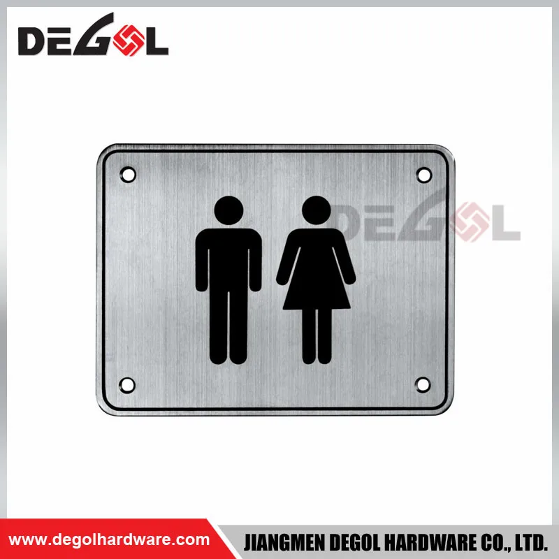 Знак из нержавеющей стали металлическая пластина индикаторная знак для