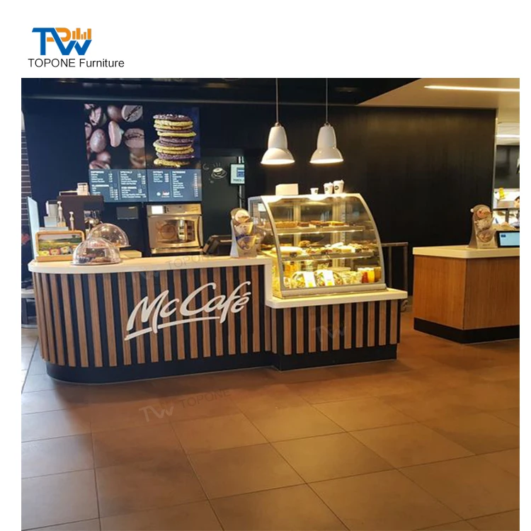 Modern Bar Counter Design for Restaurants and Coffee Shops