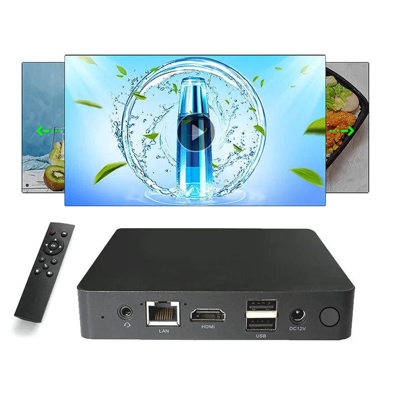 RK3566-DP2 android media player box use android 11 linux os pc board motherboard for advertising tv box android 4k support wifi