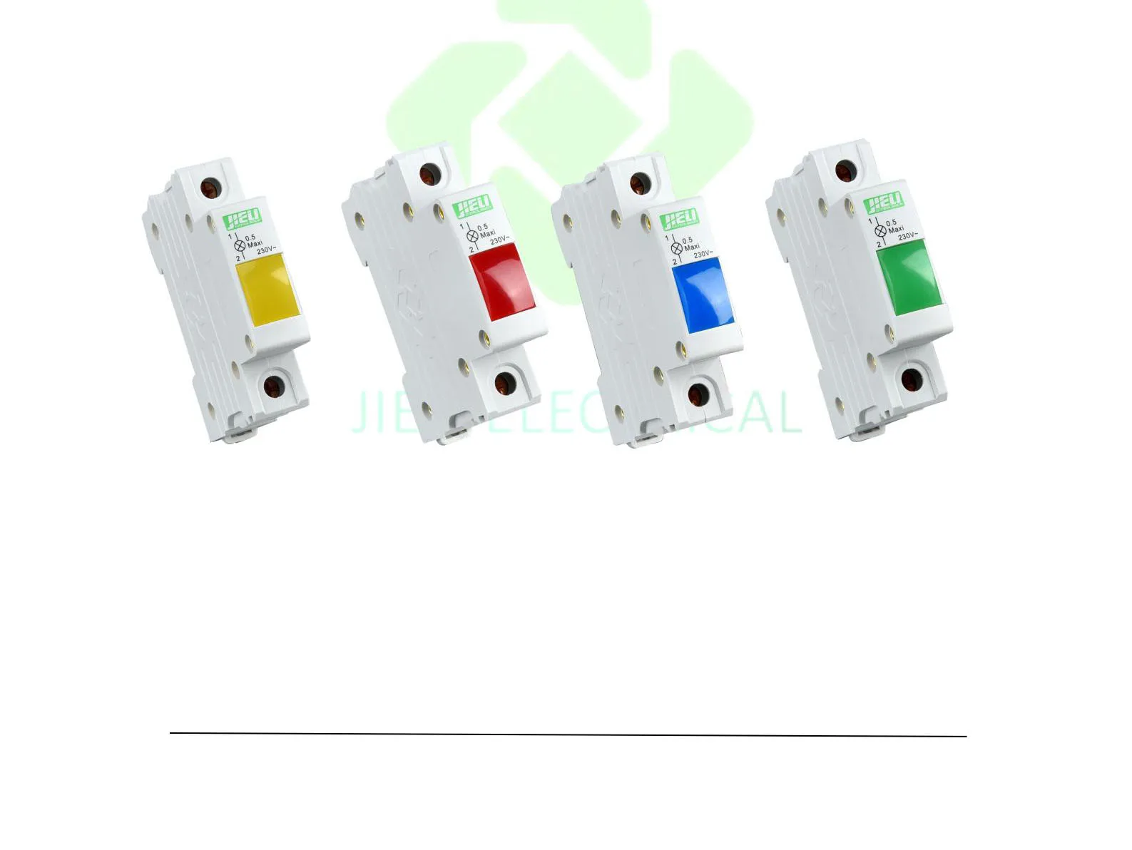 Jieli Scm Din Rail Modular Indicator Light Mcb Type Signal Lamps 25a