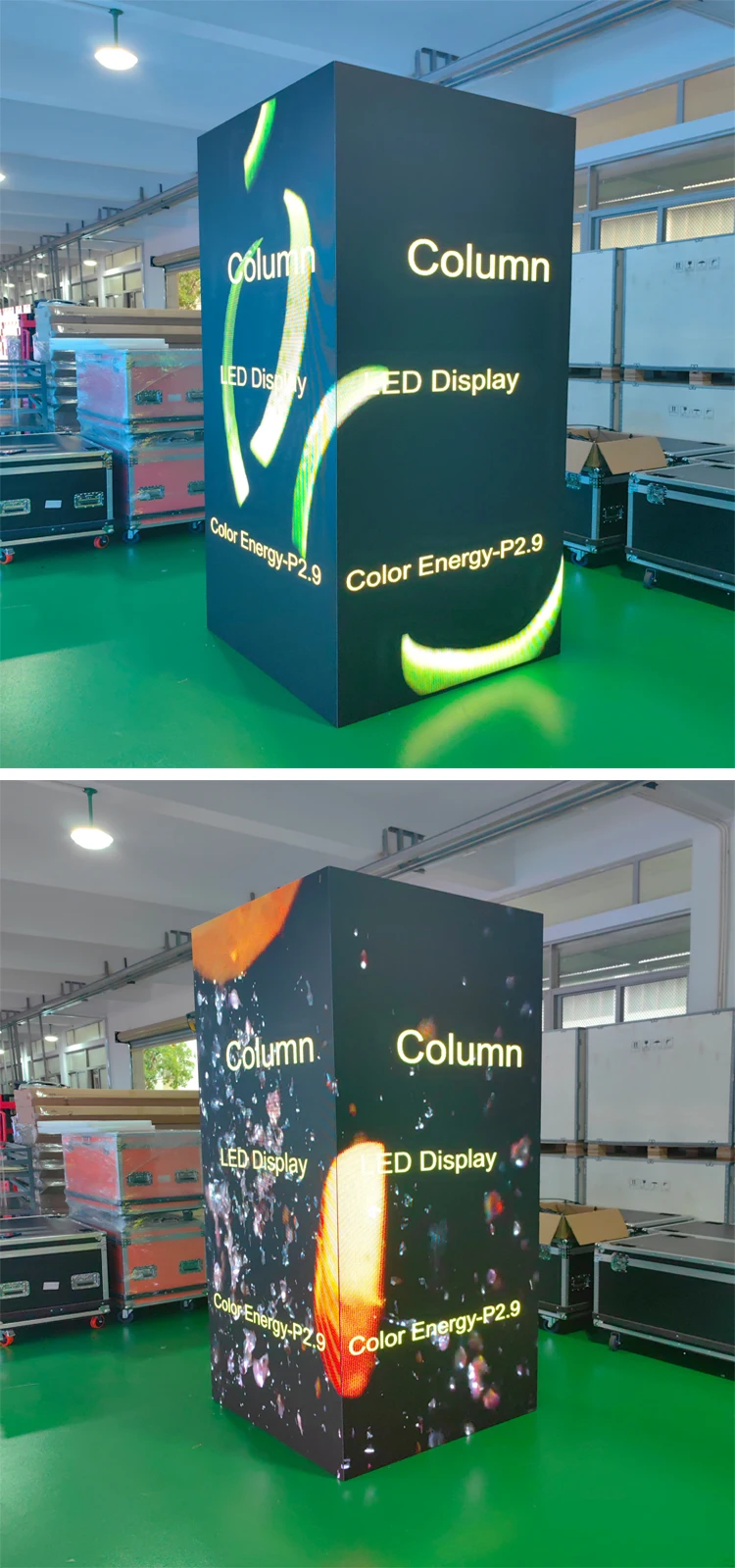 Indoor Commercial Advertising - P2 Full-Color LED Screen