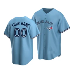 Wholesale Custom 2022 Toronto Men Women kids 11 Bo Bichette Jersey Blue 27  Vladimir Guerrero Jr. Hyun-Jin Ryu Baseball jerseys S-5XL From m.