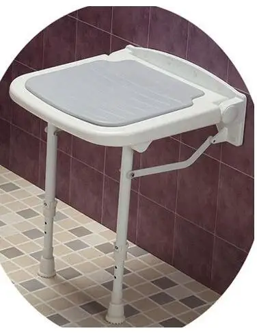 Складное Сиденье для ванной и душа с мягкой резиновой подушкой