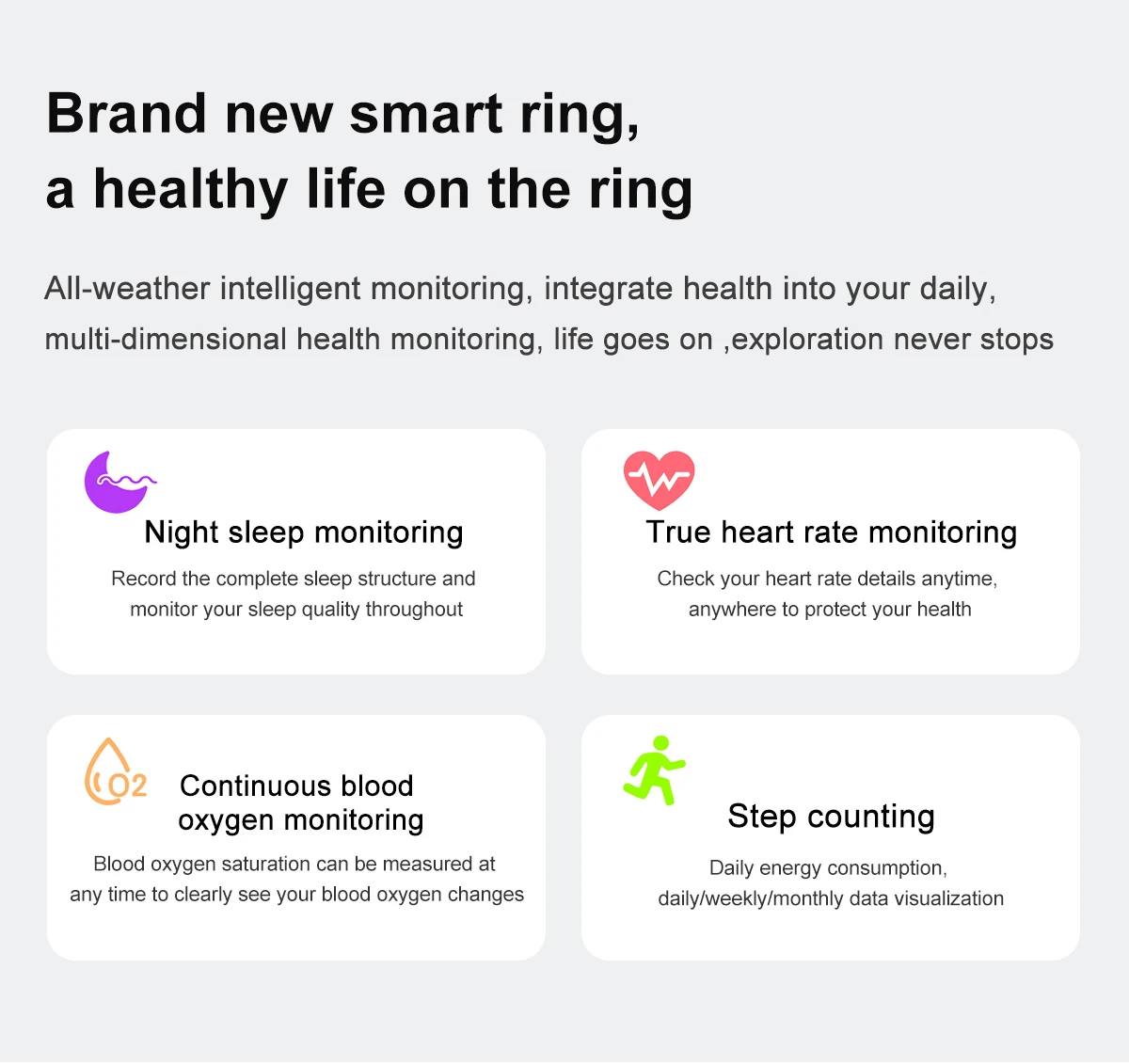 If you are searching for a supplier of a product with perfect quality control and highly competitive prices, which gives you an advantage in expanding your local market, then contact us now! Competitive suppliers of Smart Rings for Men Women Health Monitor Camera Control Heart Rate Blood Oxygen Sport Steps SR01 Smart Ring Fitness Tracker