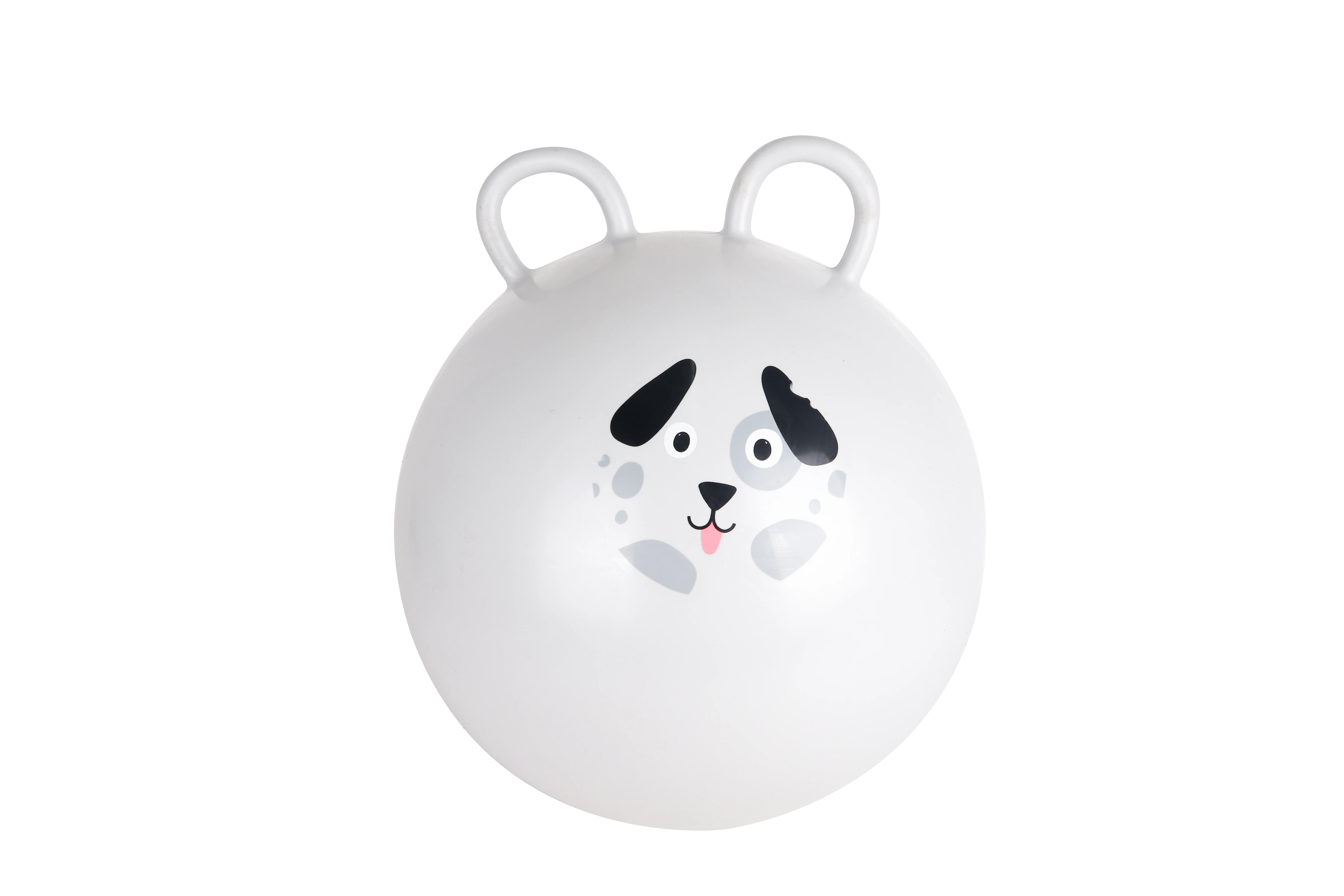 Inflatable Jump Ball 20-Inch Double round Handle PVC Inflatable Skip Ball for Kids Hopper Bouncing Balls Toy