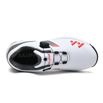 Lefus Microfiber Leather Golf Shoes for Men - Non-slip display picture 1