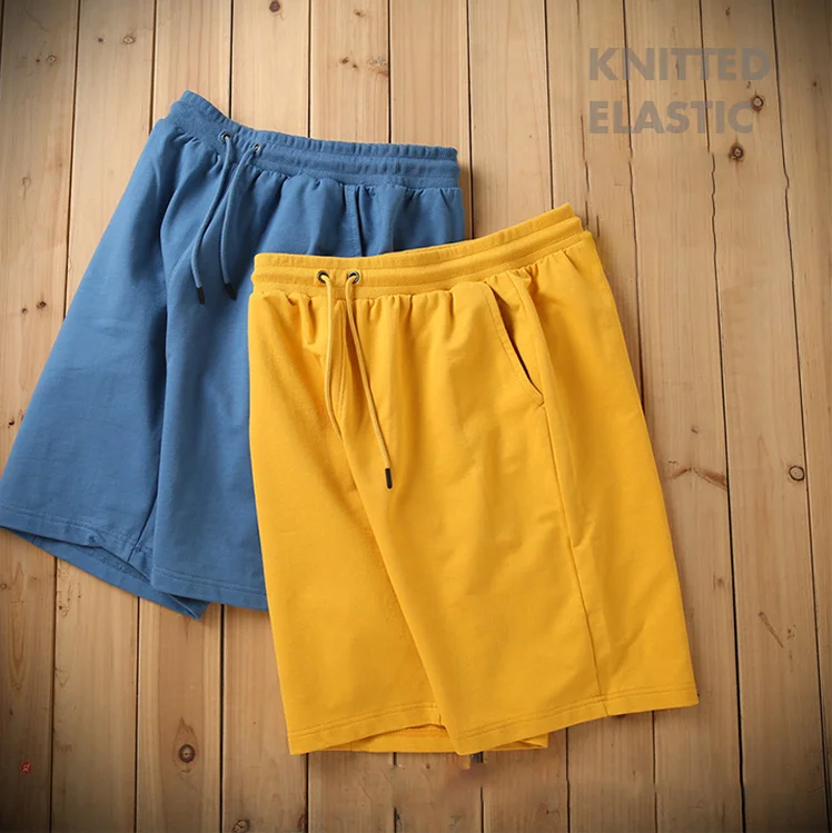 100% Cotton Men's Sweat Sh for Men Plain Blank High Quality Summer Sport Sh Custom  Printed Fleece Casual Men616_voghion.com