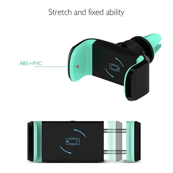 Универсальный автомобильный держатель 2 в 1 с регулируемым отверстием на 360 градусов для автомобиля