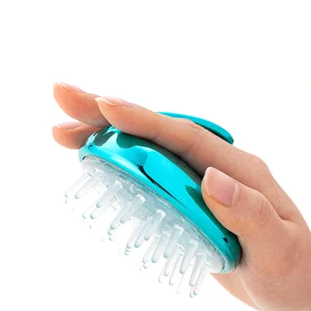 Handheld Silicone Hair Shampoo Massage Brush Hair Scalp Massager Shampoo Brush
