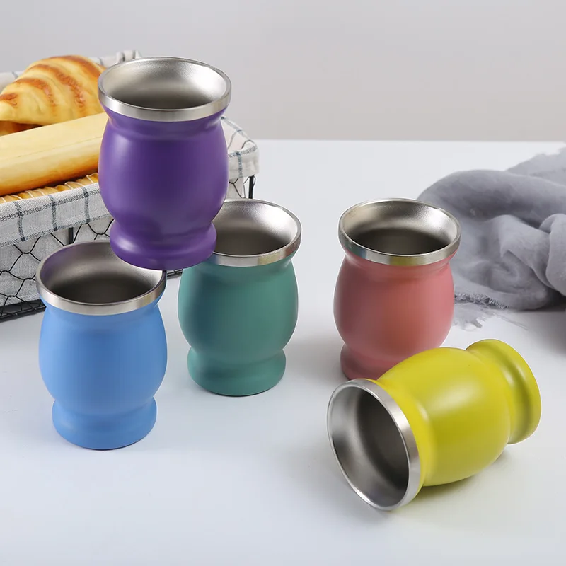 wine glass tumbler Olive 18oz Stemless Wine Tumbler Glass Set of 4