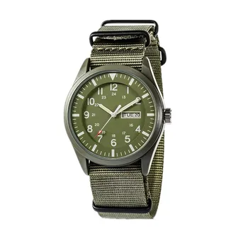 New Products watch! Green Army Nato Strap Superluminous dial and hand men Military Watches