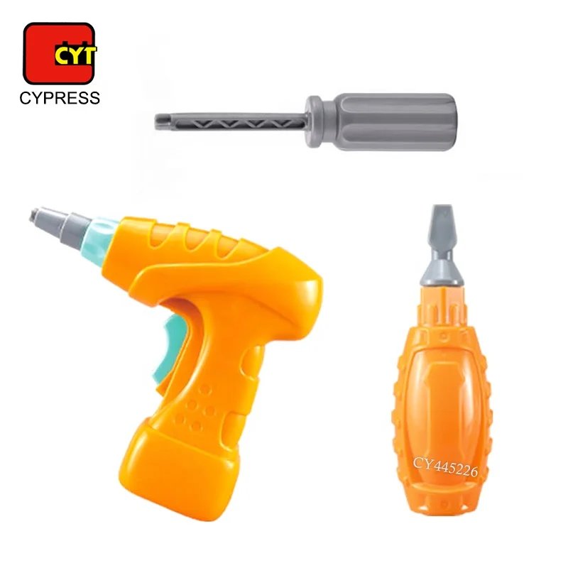 2022 New Design 3D Screw Assembled Marine Life Dolphin Shark Whale Electric Hand Drill Early Educational Toys Puzzle Toys