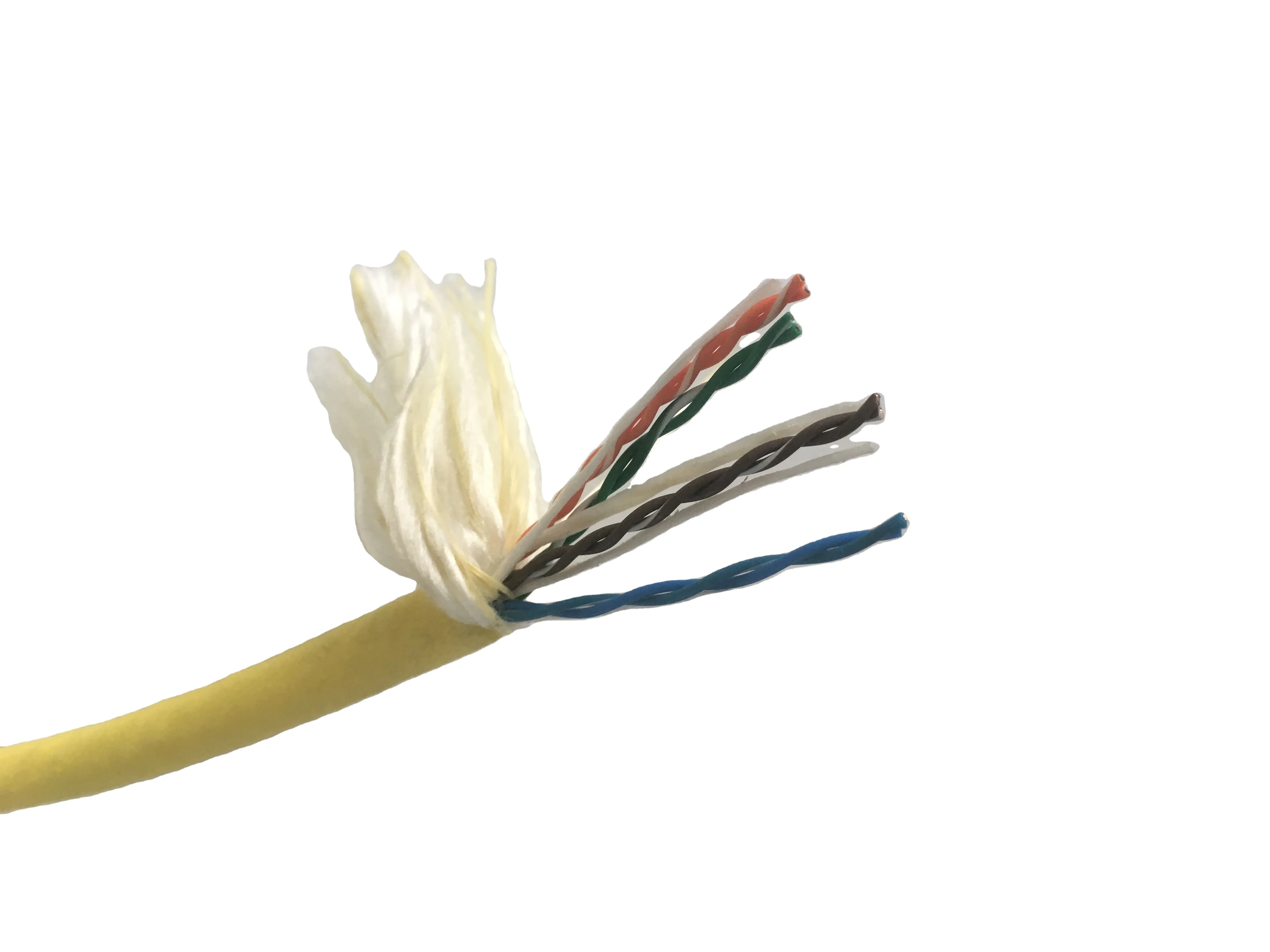 Customized 8 Core 4 Twisted Pair ROV Tether Underwater Waterproof Neutrally Buoyant Cable