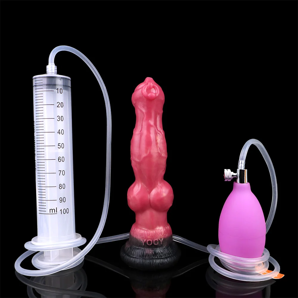 Squirt Adult Sex Toy - Inflatable Ejaculating Dildo Plug