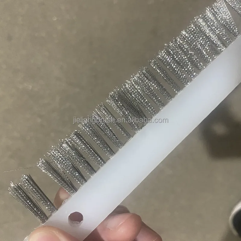 Pp Plus Steel Wire Concrete Block Strip Brush For Brick Machine Buy Brick Strip Brush,Strip