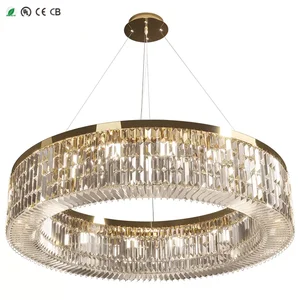 Modern Luxury Hotel Decoration Lamp Living Room Dining Room LED Crystal Chandeliers