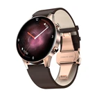 Phone Popular 1.2 Inch Full Touch AMOLED Screen Round Unisex Smart Watch LA08 For Android Ios Phone Use