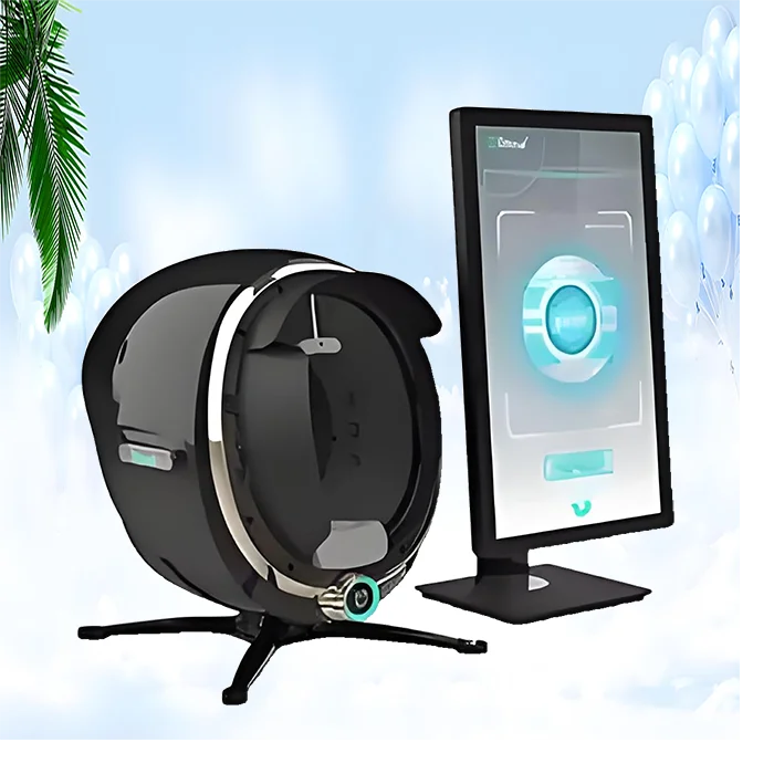 2023 Factory Price 8 Spectrum 3D Skin Analysis Instrument Face Scanner Moisture Detection Facial Analyzer Machine for Salon Use
