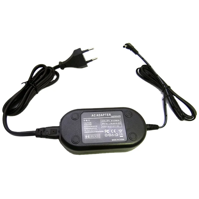 AC Power Adapter CA-570 CA-570K for Canon Digital Cameras XC10 Optura Xi S1 Elura 60 65 70 80 85 90 100 DC10 DC100 DC19 DC20