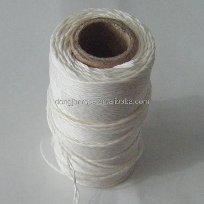 1.5mm Twisted Red and White Rayon Butchers Twine - Durable