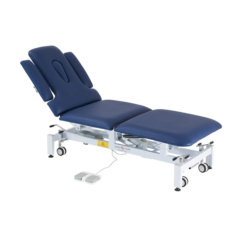 5 Section Electric Stretcher Physio Bed Ultrasound Machine