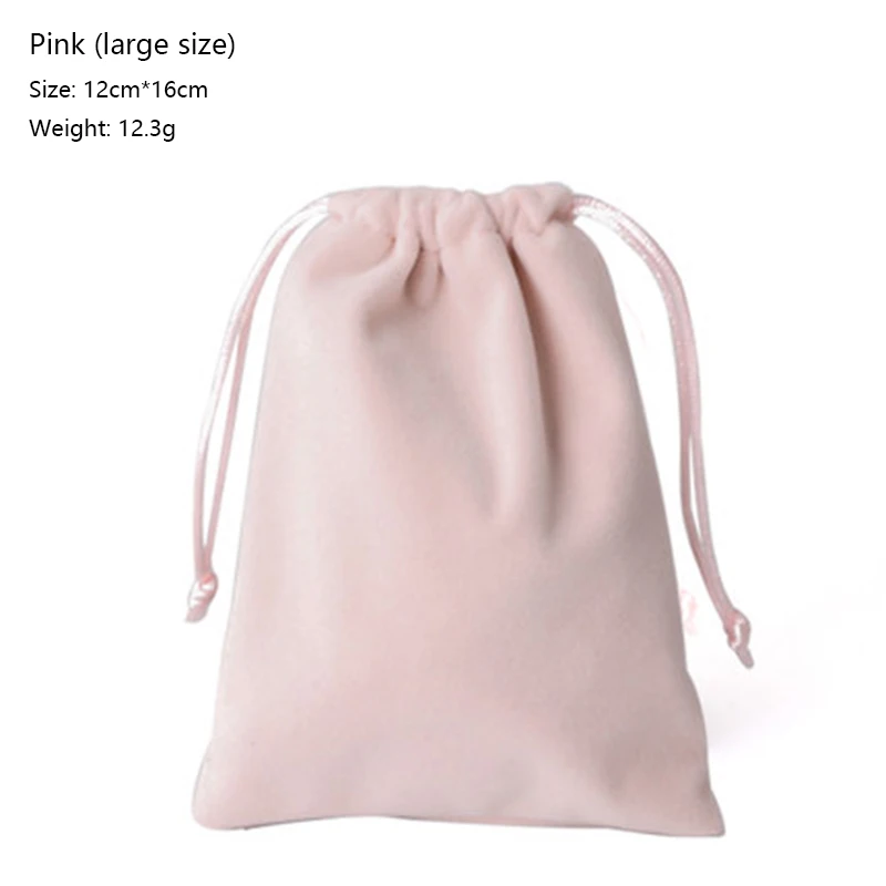 Сумка для ювелирных изделий с логотипом на заказ бархатная Подарочная сумка шнурке упаковка рождественского продукта