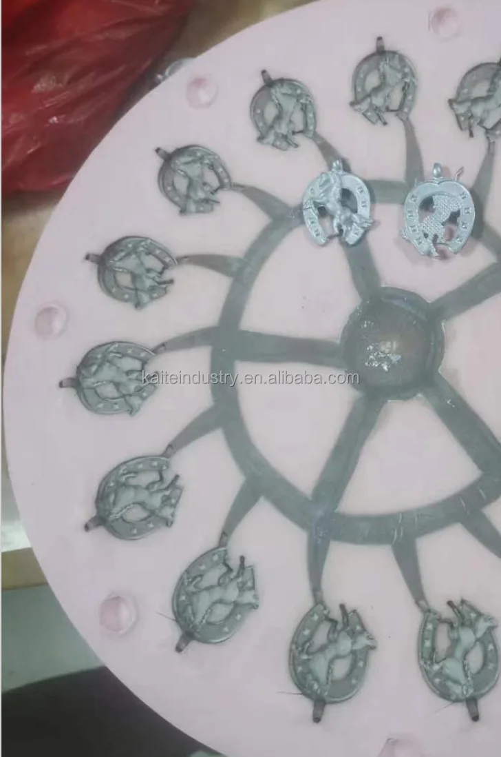 Automatic Silicone Rubber Vulcanizer With Hmi For Spin Casting Jewelry