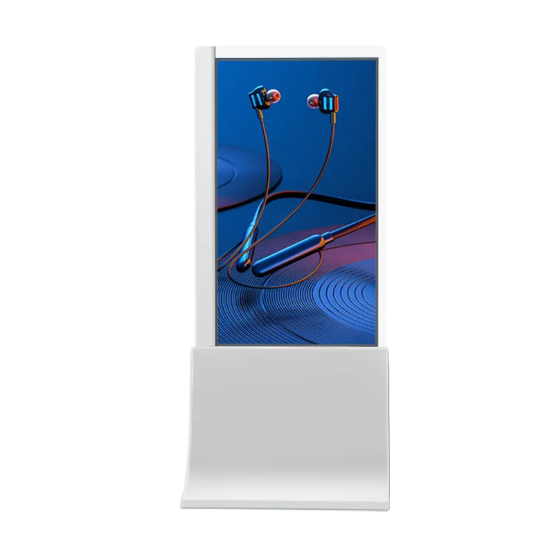 Indoor 55 Inch Touch Screen OLED Display KIOSK Transparent OLED Screen 3 Years Warranty