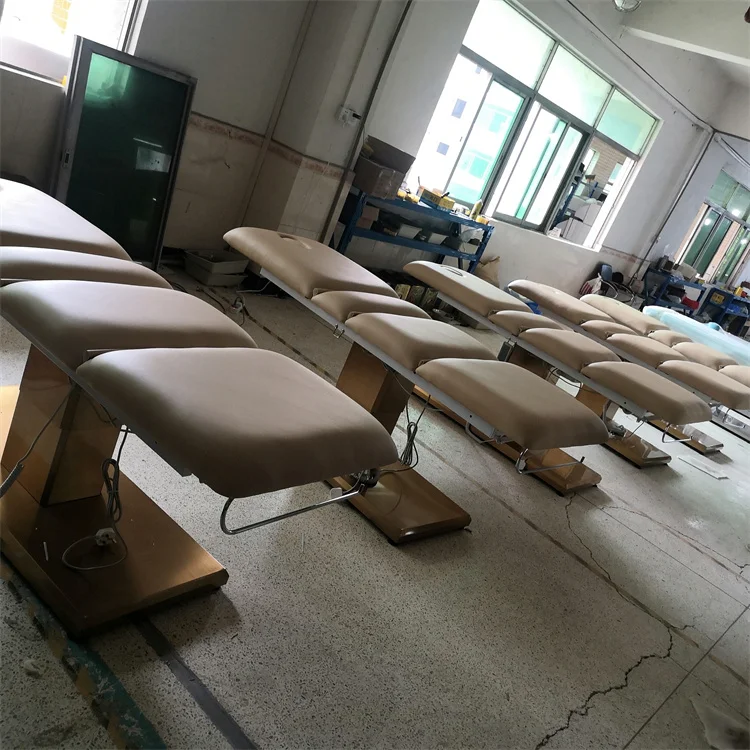 Kisen Luxury Massage Table - High Quality Nude Leather